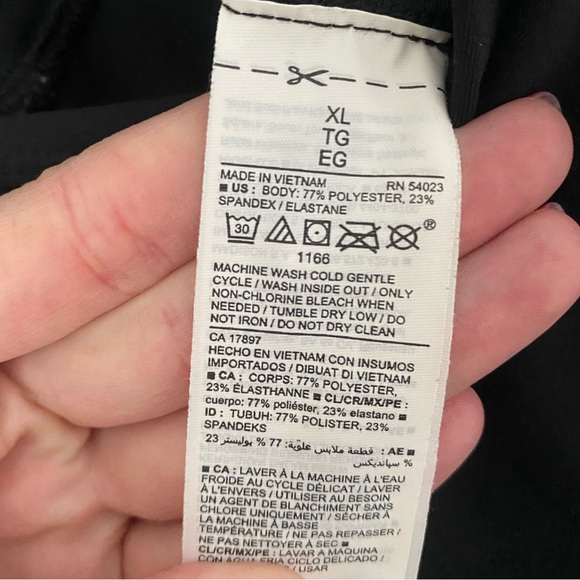 Women’s - Old Navy - Active Black Powersoft Leggings/Joggers - Size XL - Picture 13 of 13